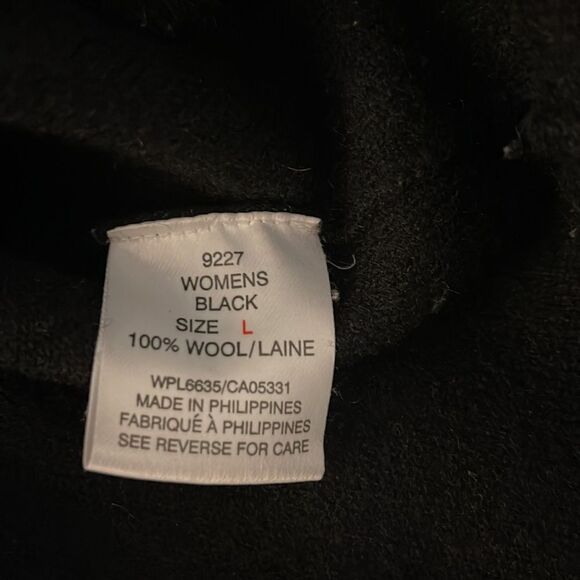 Vintage Woolrich 100% wool blazer zippered pockets black - Picture 12 of 12